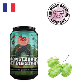 The Piggy Brewing Monstruous Fat Pig Stout Mexican Cake 330ml CAN