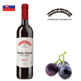 Šimák Zámok Merlot 2021 750ml